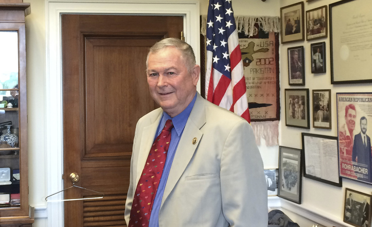 Rohrabacher praises Trump’s Taiwan call: ‘He’s not a pushover’