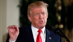 Trump claims media ‘seldom mentions’ high stock market numbers