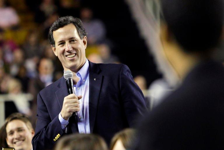 After wins, Santorum targets Romney’s native state