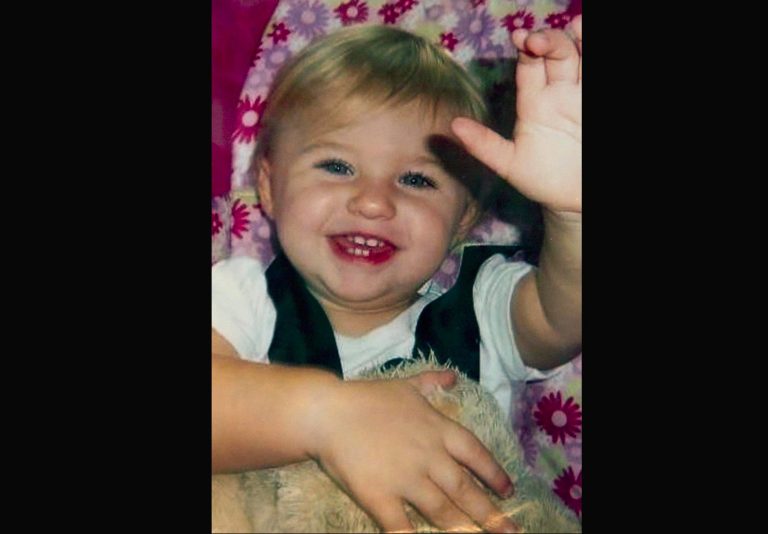   This undated photo provided by Trista Reynolds shows Ayla Reynolds, the two-year-old girl who went missing on Dec. 16, 2011 from her father's home in Waterville, Maine. With the one-year anniversary approaching, investigators still have unanswered questions for the father and others who were in the home the night the youngster was last seen. (AP Photo/Trista Reynolds)  