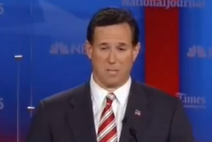 Santorum’s moment