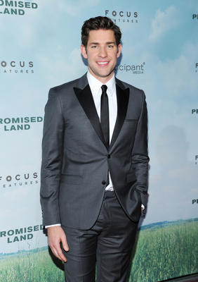 Actor John Krasinski attends the premiere of 