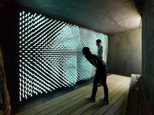 Artist: Solyndra glass tubes perfect for modern art exhibit