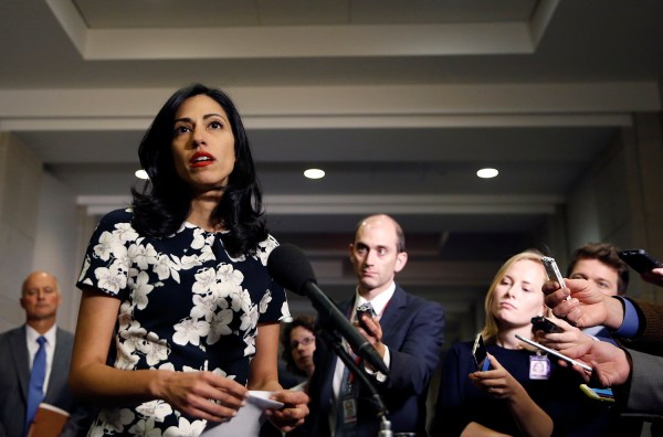 Huma Abedin testifies private email may have interfered with Clinton’s job