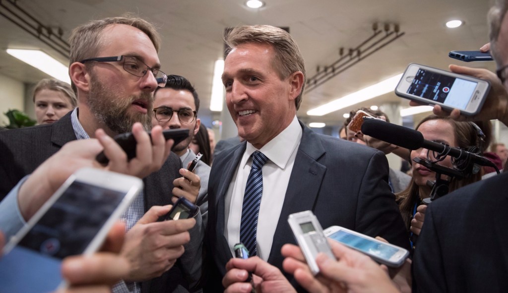 Flake in 2020? GOP senators doubt he’ll go far