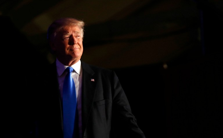 Donald Trump hopes to put questions about his immigration policy to rest in a major speech. (AP Photo/Gerald Herbert)