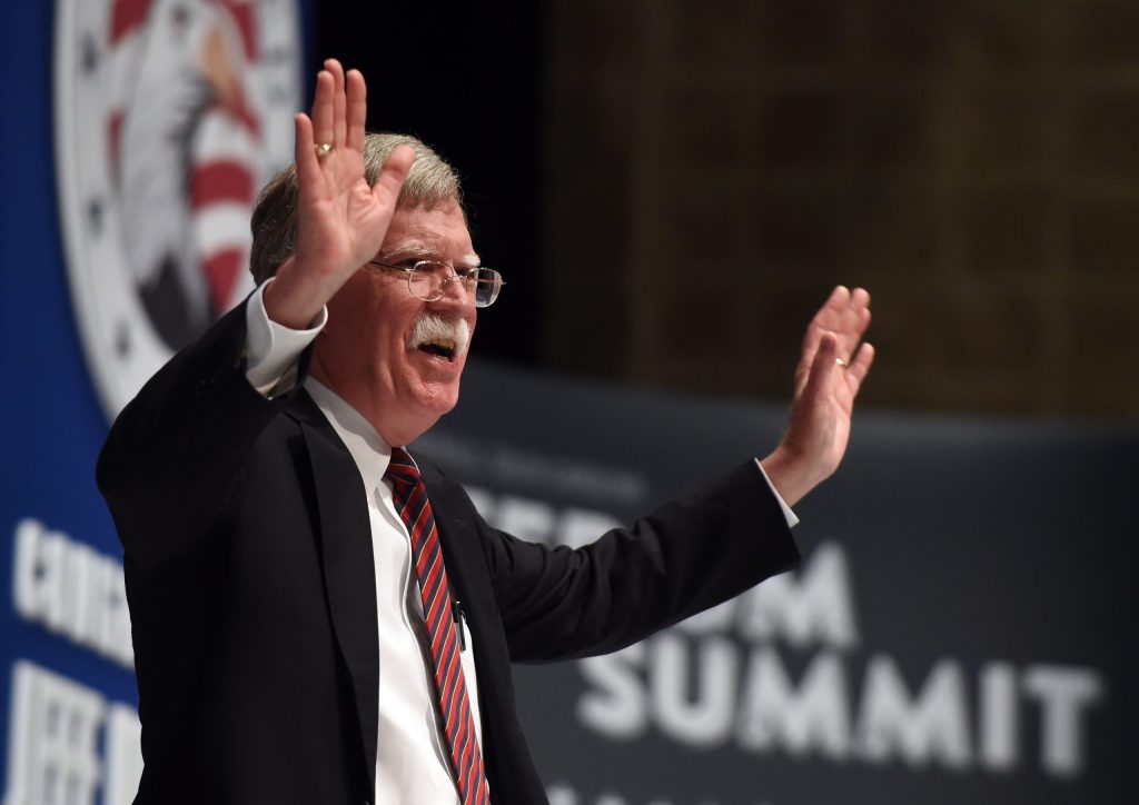 John Bolton wins without running