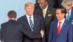 Trump visiting Emmanuel Macron in France for Bastille Day: James Bond and Dr. No?