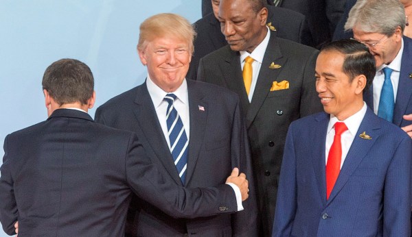 Trump visiting Emmanuel Macron in France for Bastille Day: James Bond and Dr. No?