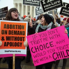 At Their Peril, Democrats Allow No Wavering on Abortion