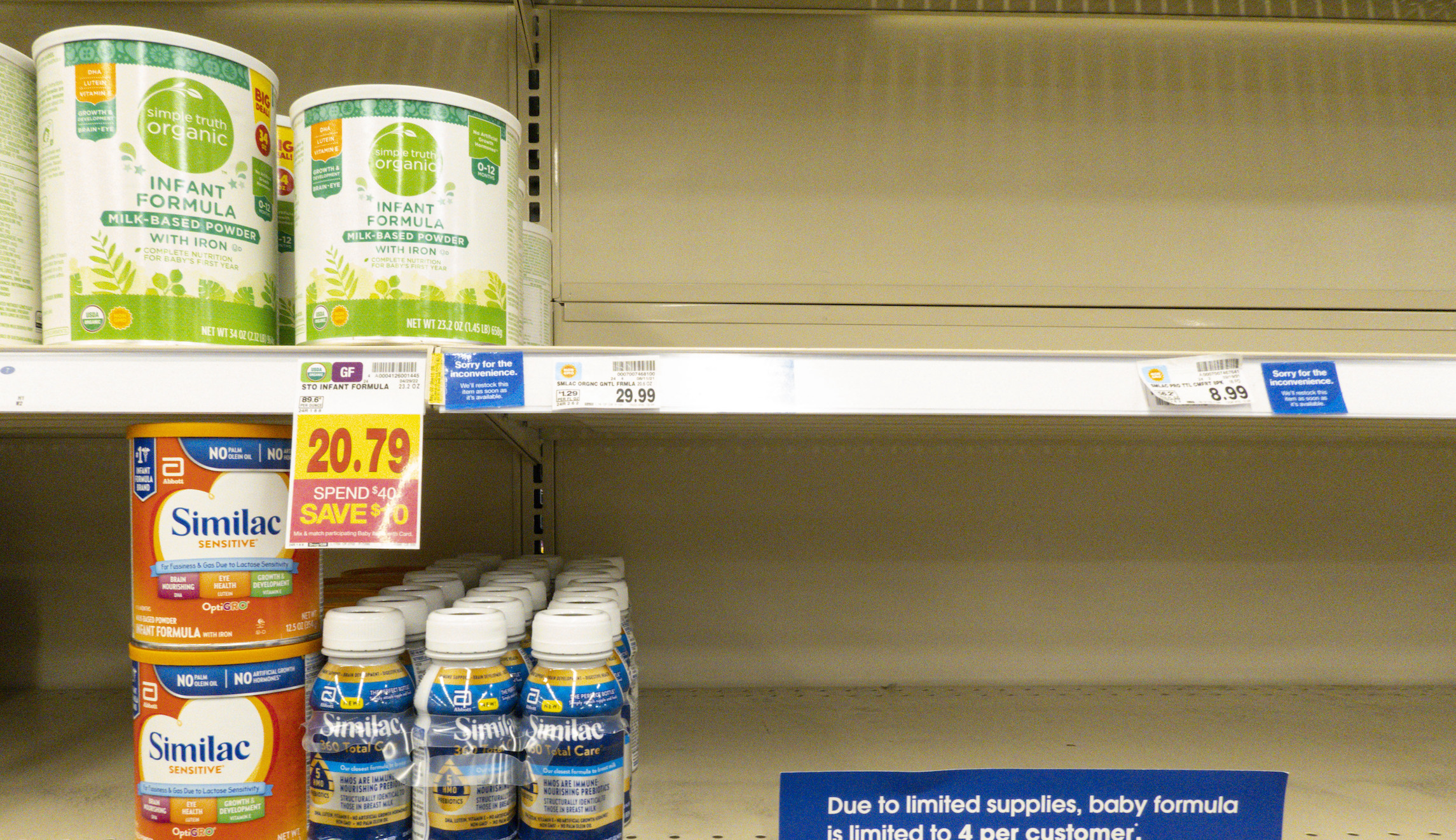 FDA pledges action to address dire baby formula shortage