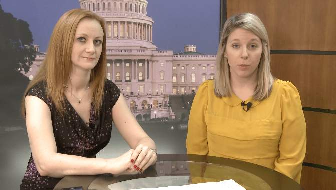 Kelly Jane Torrance (left), Katy DeLuca (right). Photo: Steve Doty.