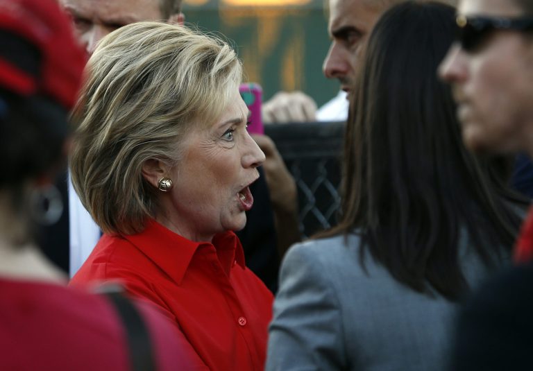 Democratic presidential candidate Hillary Rodham Clinton probably won't be asked the question:Â for what reason, other than to avoid public records laws, would a top government official set up her own servers and then delete messages based solely on her own judgment?Â (AP Photo/John Locher)
