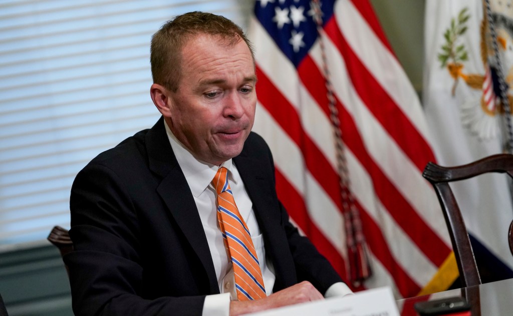 Mulvaney favors attaching spending reforms to increase in debt ceiling