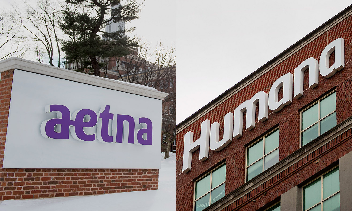 Aetna, Humana end merger