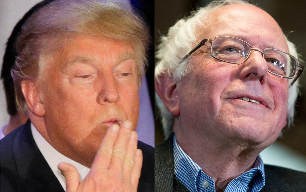 Trump blames Sanders for Chicago chaos