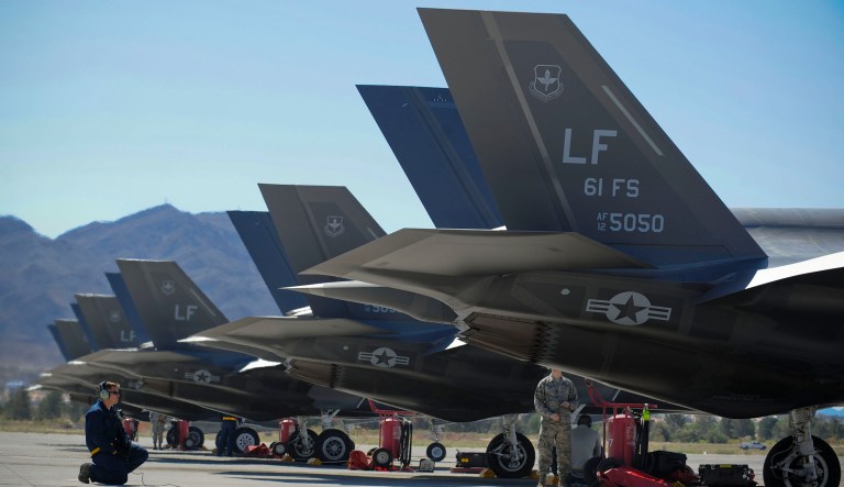 The Air Force has announced the end its 11-day grounding of F-35 aircraft at Luke Air Force Base, following problems discovered with the plane's oxygen system. (U.S. Air Force photo by Staff Sgt. Darlene Seltmann)
