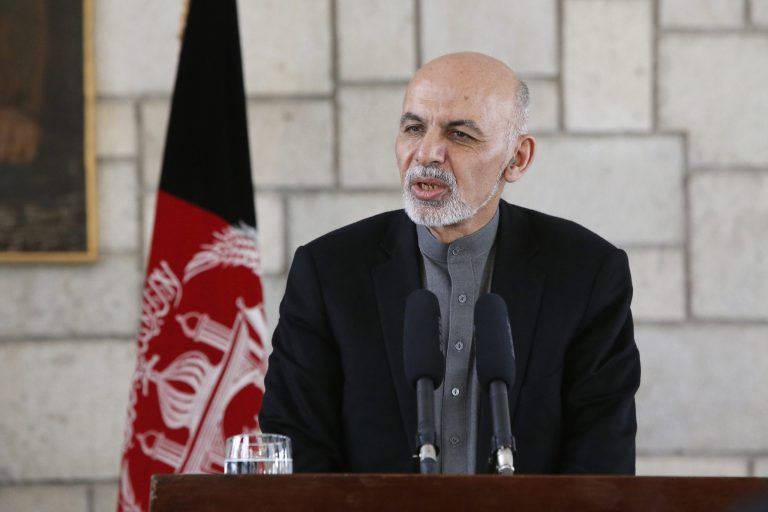 Afghanistan President Ashraf Ghani will visit the White House next month as the U.S. finalizes options to slow the drawdown of troops there. (AP Photo)
