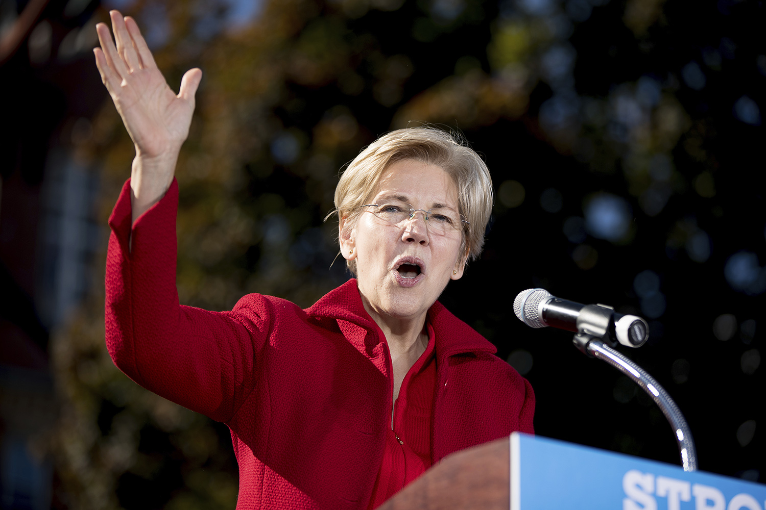 Elizabeth Warren offers to work with Trump