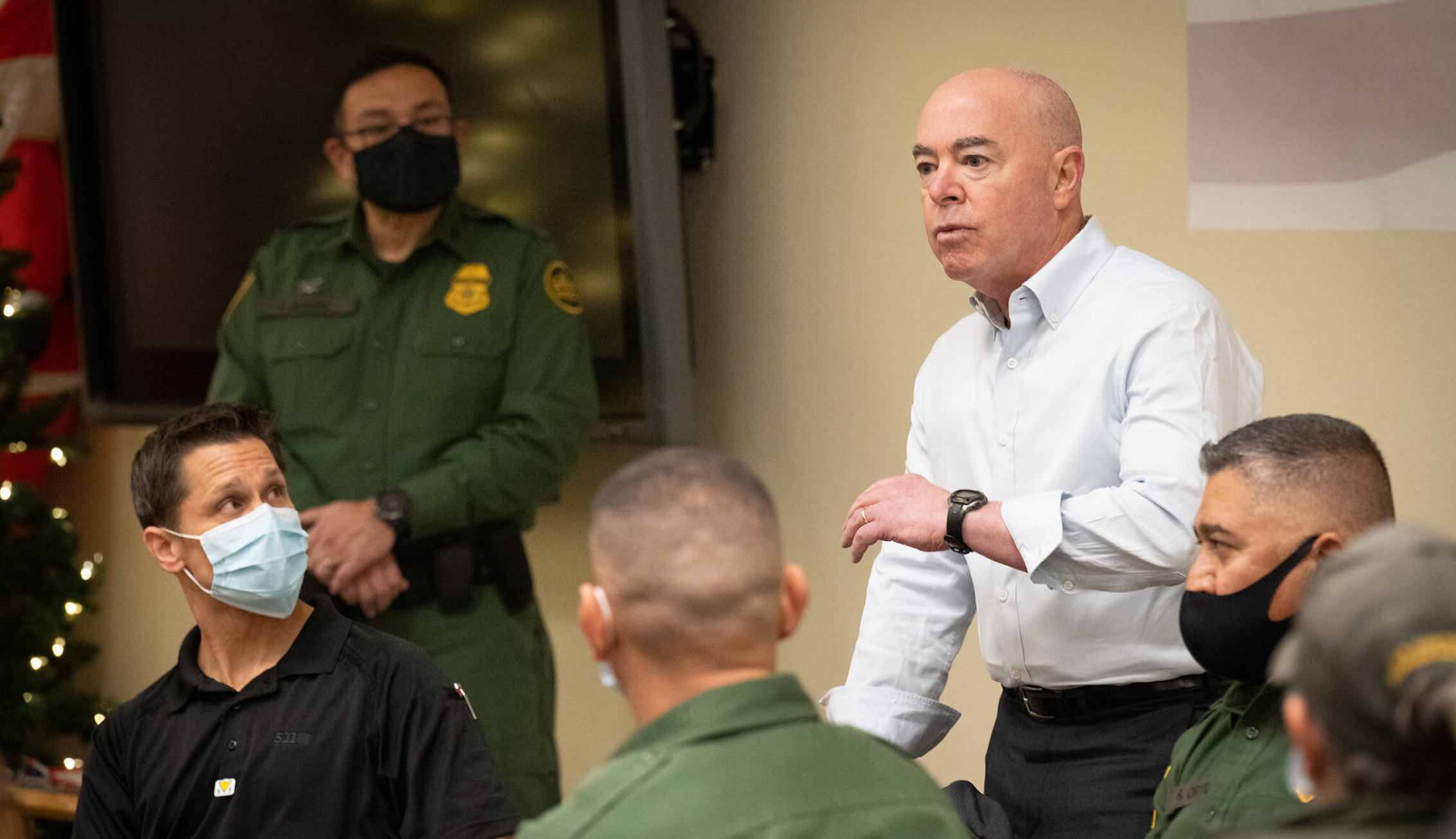 Mayorkas receives icy welcome from ‘lifeless’ Border Patrol agents