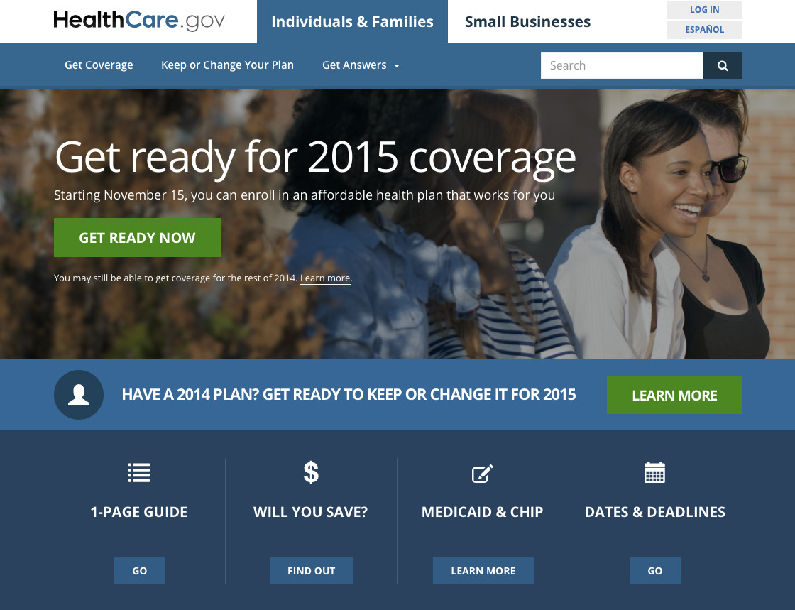New HealthCare.gov improved, but with a glitch