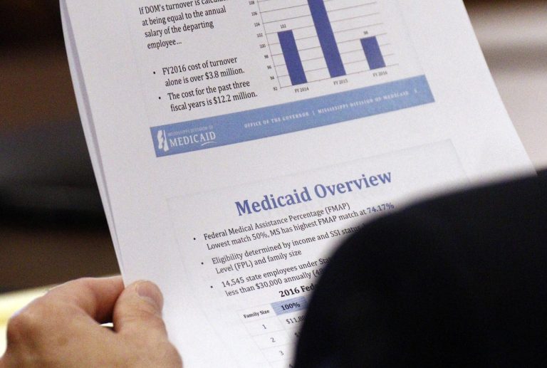 The measure would increase government spending by $395 million over the next decade, budget office says. (AP Photo/Rogelio V. Solis)