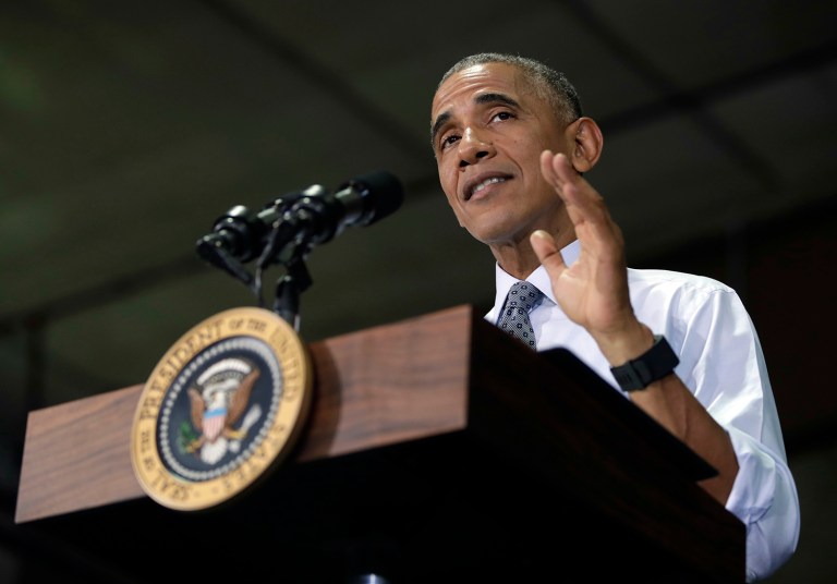 A Republican congressman said that the vote to override President Obama's veto of the 9/11 bill shows that the president's power is on the decline in his last few months in office. (AP Photo/Carolyn Kaster)