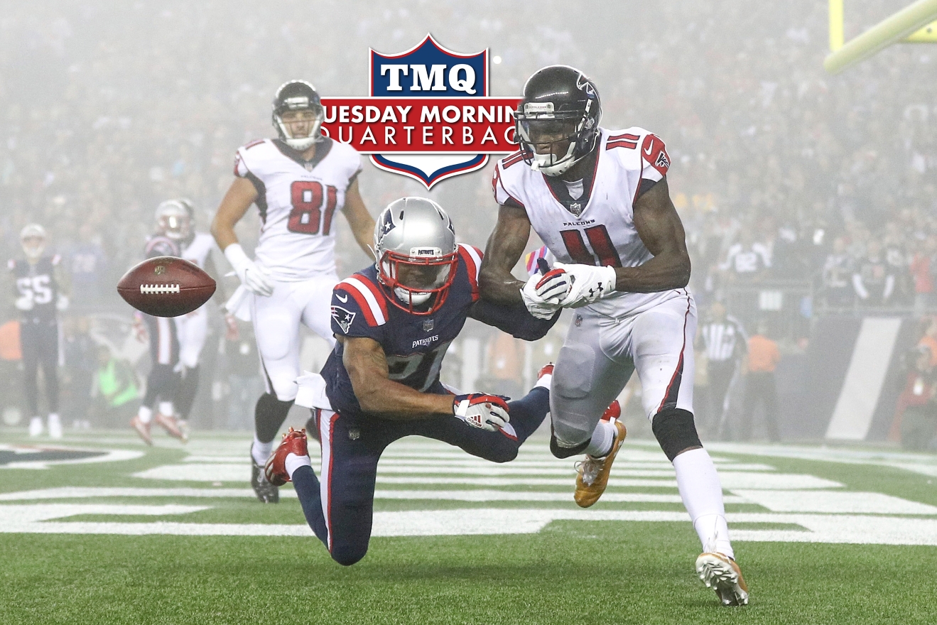 Tuesday Morning Quarterback: Up Is Down in the NFL