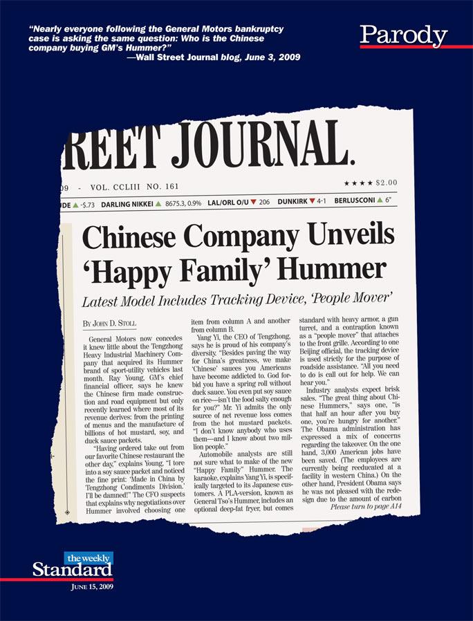 The ‘Happy Family’ Hummer