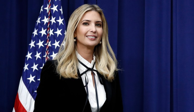Ivanka Trump, the daughter of President Trump, is leading the presidential delegation for the closing ceremony of the Winter Olympics in Pyeongchang, South Korea. (AP Photo/Carolyn Kaster)