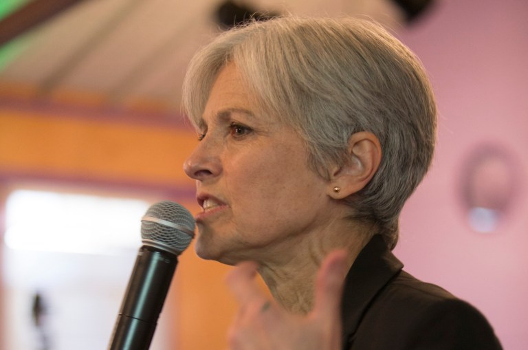 Stein said the votes need to be counted fairly. (AP Photo/D. Ross Cameron)