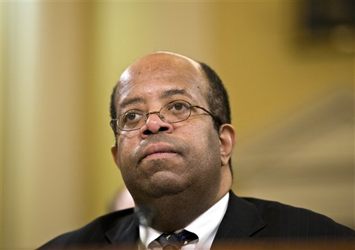 J. Russell George, the Treasury inspector general for tax administration, testifies on Capitol Hill in Washington, Friday, May 17, 2013, before the House Ways and Means Committee hearing on the extra scrutiny the Internal Revenue Service gave Tea Party and other conservative groups that applied for tax-exempt status. (Photo: J. Scott Applewhite/AP)