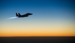 US fighter jet shoots down armed Iranian drone over Syria