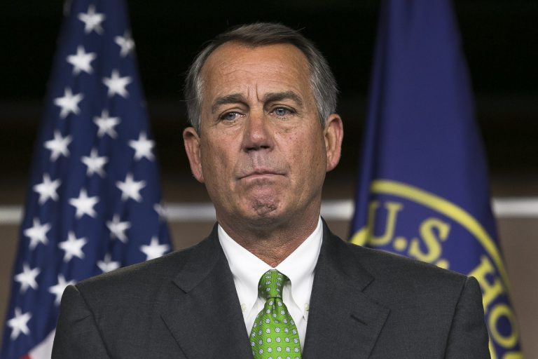 House Speaker John Boehner (R-OH) said Tuesday he backs the Syrian air strikes ordered by President Obama as 