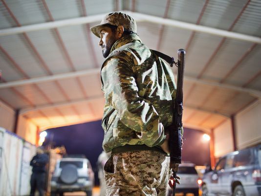 The fall of al-Qardabiya air base came after hundreds of Islamic State militants had already captured the entire surrounding city of Sirte, Libya. (AP Photo) 