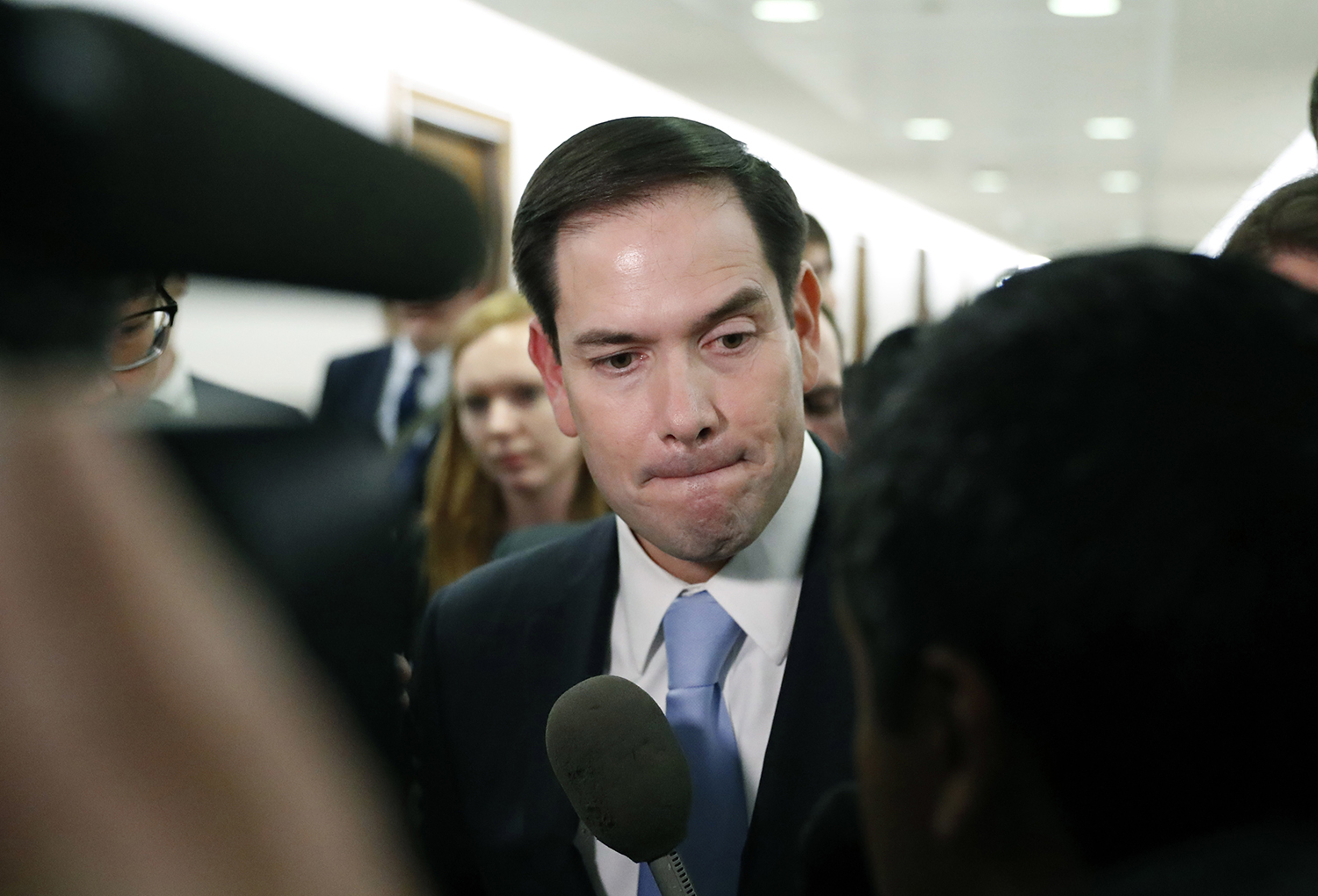 Rubio warns Assad of US response with Bible quote