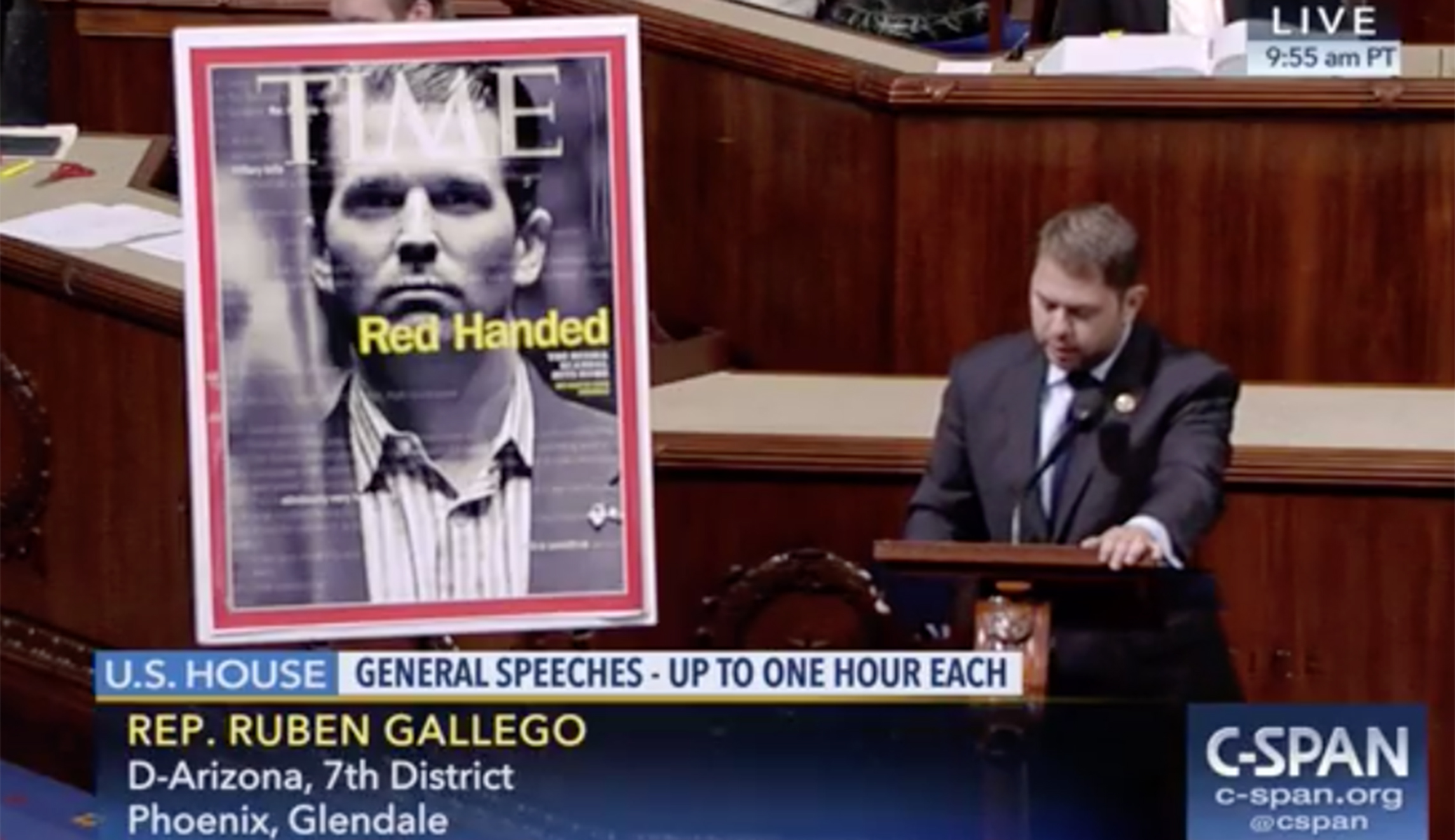 Democrats read Donald Trump Jr. emails on the House floor
