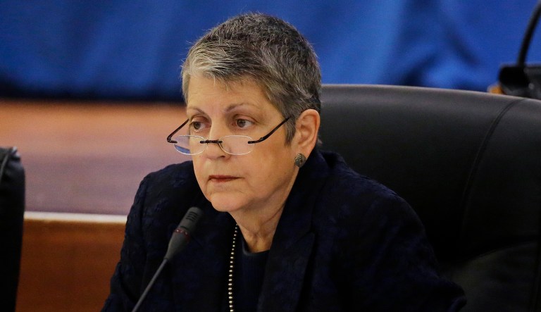 Janet Napolitano said the goal of the center is to address 