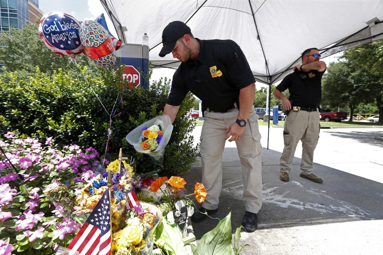 The Justice Department has no timetable for completing its investigation into July's fatal police shooting of a black man in Baton Rouge. (AP Photo/Gerald Herbert)