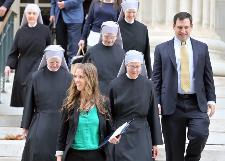 Little Sisters of the Poor is the group that sought protection from Obamacare's mandate to offer birth control and other drugs in violation of their religious beliefs. (AP photo)