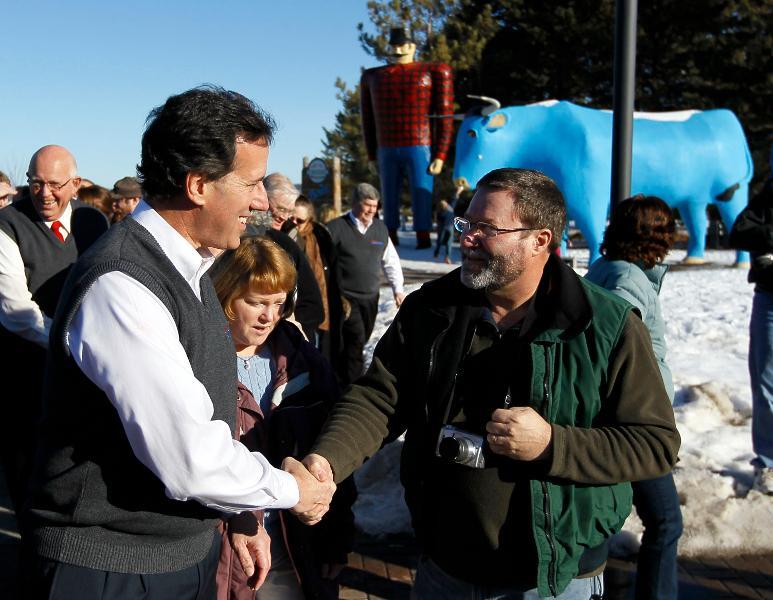 York: Santorum good day could scramble race again
