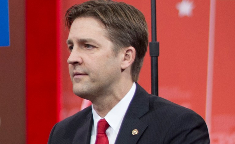 Sen. Ben Sasse, R-Neb., was the first senator to declare he would vote third party if Trump were the nominee. (AP Photo/Carolyn Kaster/File)