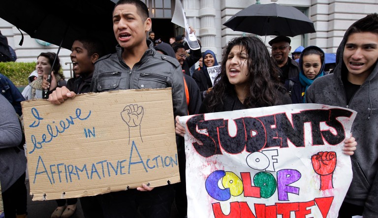 Affirmative action policies benefit students who traditionally to suffer from discrimination. (AP Photo/Paul Sakuma)