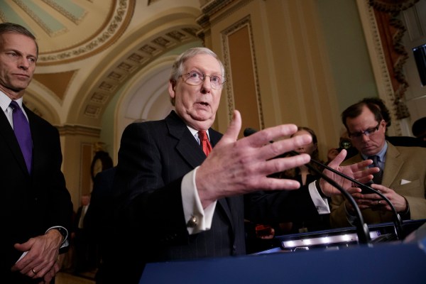 McConnell warns Obamacare ‘regretfully’ will stay in place ‘at the moment’