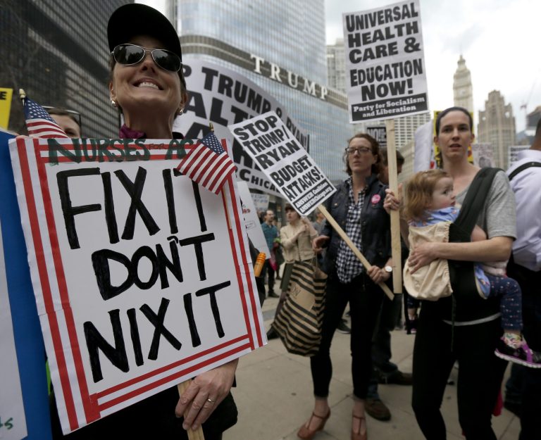 Healthcare organizations are looking for guarantee that the Obamacare payments will be distributed. (AP Photo/Charles Rex Arbogast)