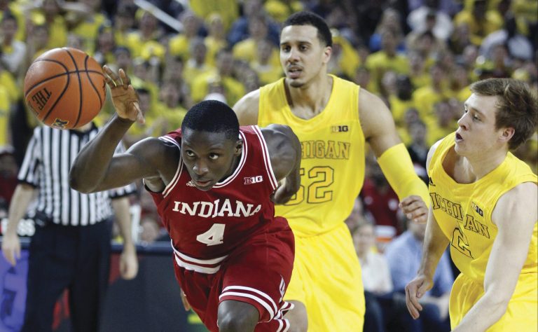 Duane Burleson/AP
Indiana guard Victor Oladipo played high school basketball at DeMatha.