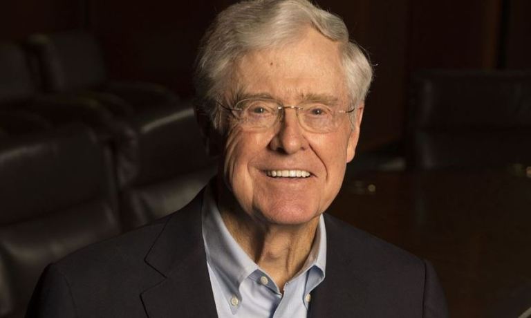 Koch was asking donors to contribute to several of the groups he backs that are aimed at helping at-risk communities. (Twitter)