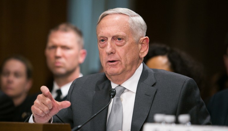 United States Secretary of Defense Jim Mattis said part of the strategy designed to demoralize a resurgent Taliban is to no longer release any tactical information that would provide aid or comfort to the enemy. (Graeme Jennings/Washington Examiner)