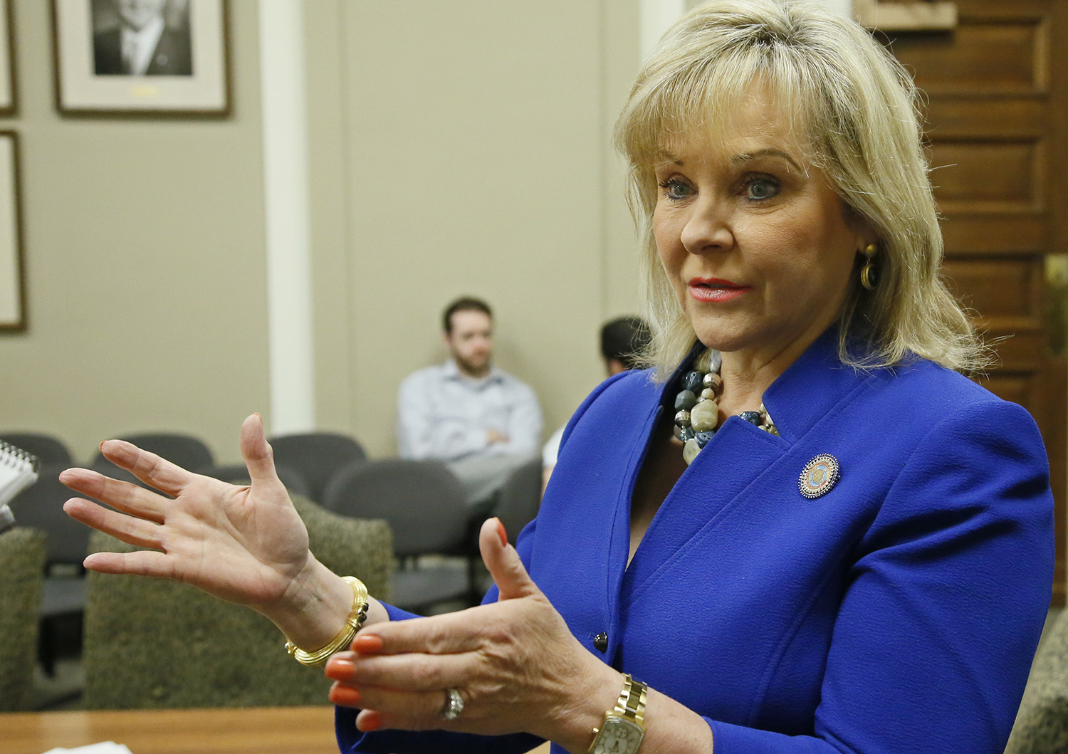 Oklahoma governor defies NRA, vetoes bill that would allow adults to carry guns without a permit