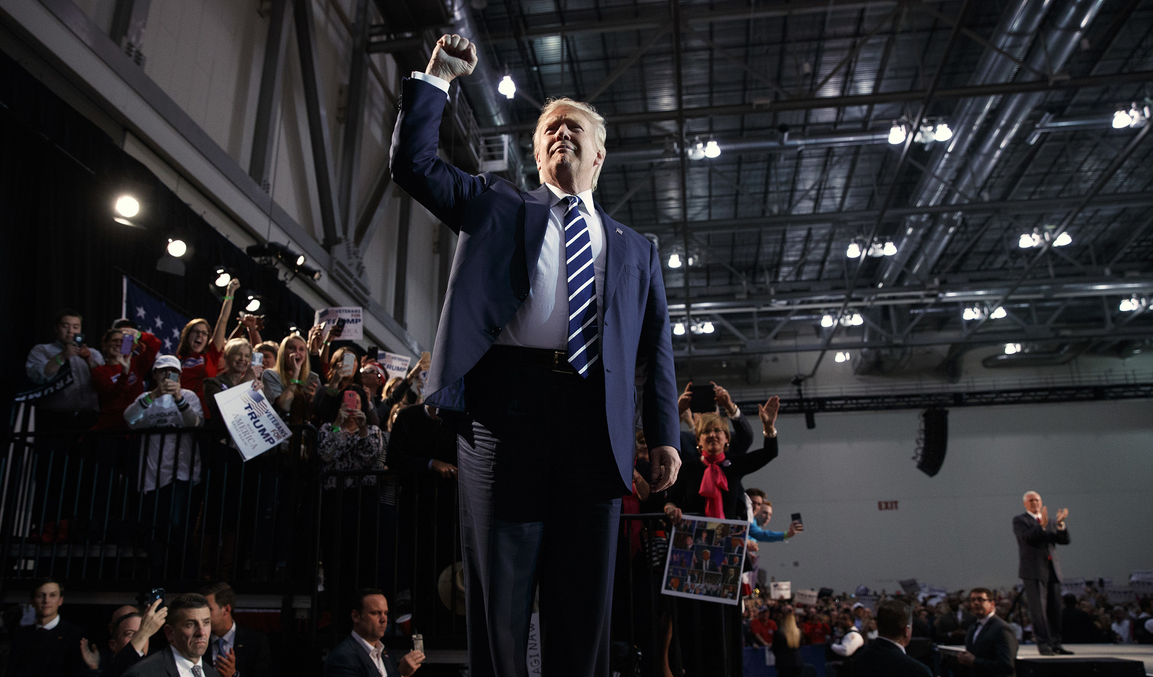 Trump’s final speech a message of hope to Michigan voters